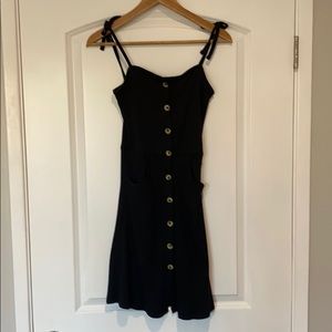 Black sundress with pockets